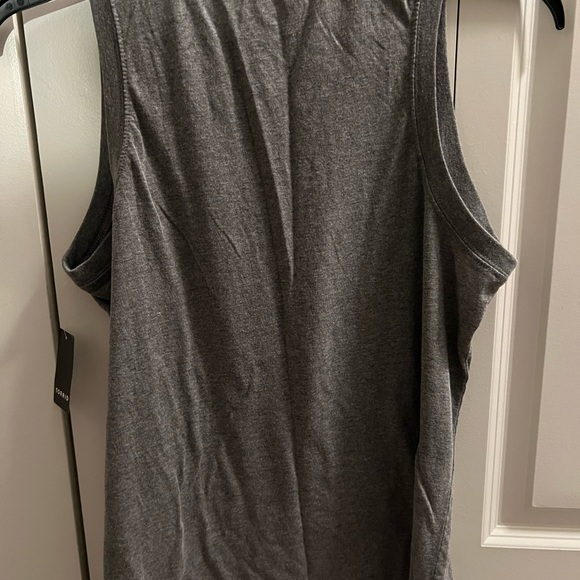NWT Torrid heart tapestry slash neck tank. Size 0. - Picture 2 of 5